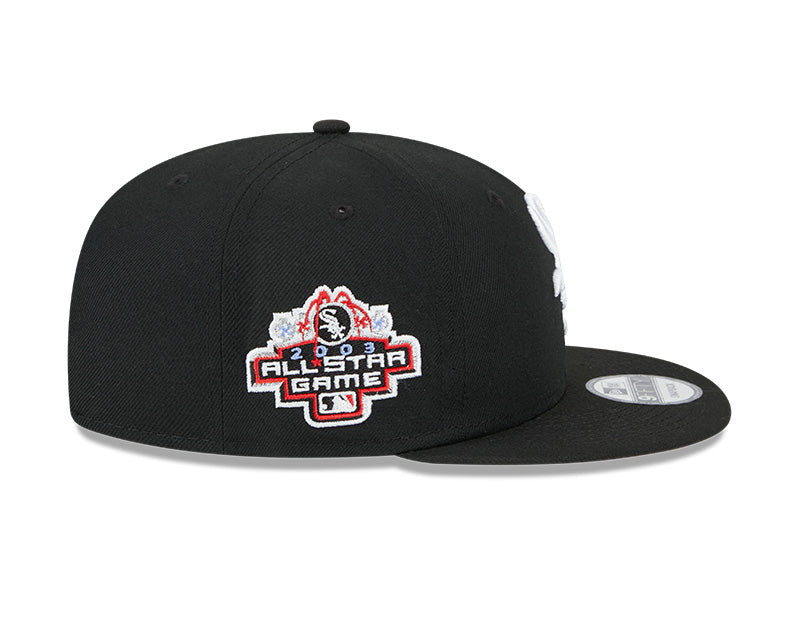 Chicago White Sox New Era 2003 World Series PATCH-UP Snapback Hat - Black