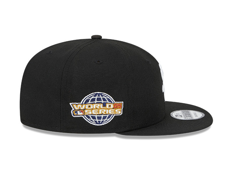 Chicago White Sox New Era 2005 World Series PATCH-UP Snapback Hat - Black