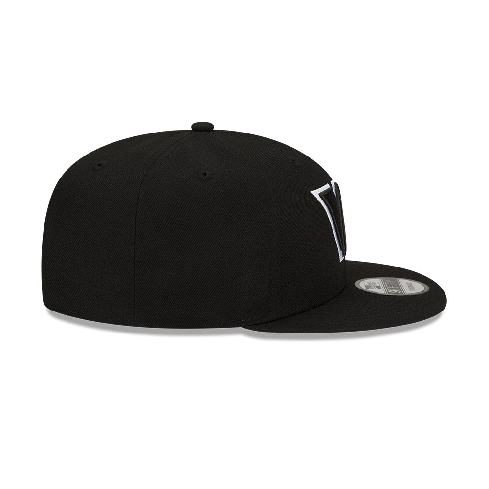 Washington Commanders New Era BLACK-WHITE SERIES 9Fifty Snapback Hat - Black/White