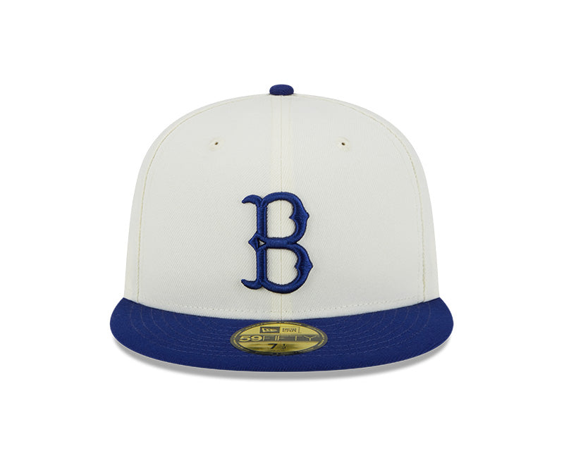 Brooklyn Dodgers 1959 ALL-STAR GAME Exclusive New Era RETRO 59FIFTY Fitted Hat - Chrome/Royal