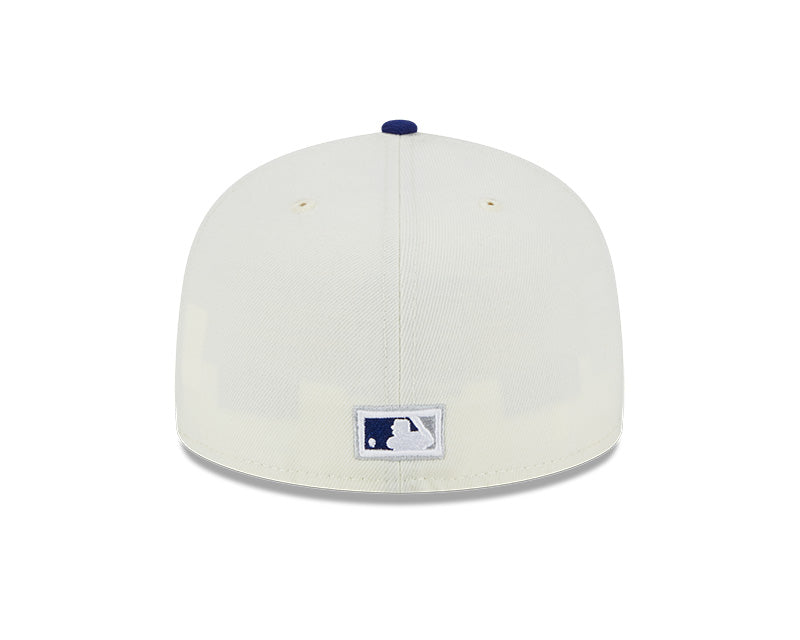 Brooklyn Dodgers 1959 ALL-STAR GAME Exclusive New Era RETRO 59FIFTY Fitted Hat - Chrome/Royal