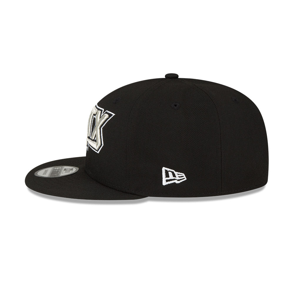 San Antonio Spurs New Era Jersey Hook Statement Edition 9FIFTY Snapback Hat - Black