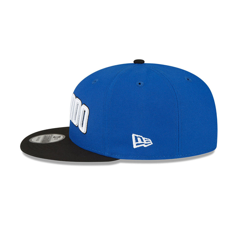 Orlando Magic New Era Jersey Hook Statement Edition 9FIFTY Snapback Hat - Royal/Black