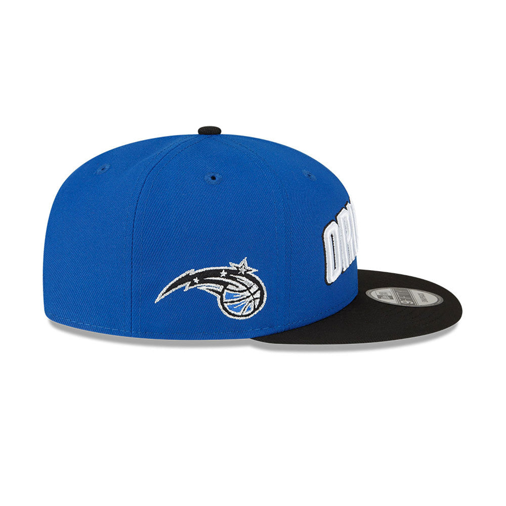 Orlando Magic New Era Jersey Hook Statement Edition 9FIFTY Snapback Hat - Royal/Black