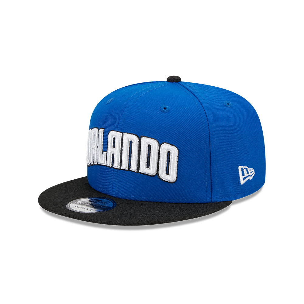 Orlando Magic New Era Jersey Hook Statement Edition 9FIFTY Snapback Hat - Royal/Black
