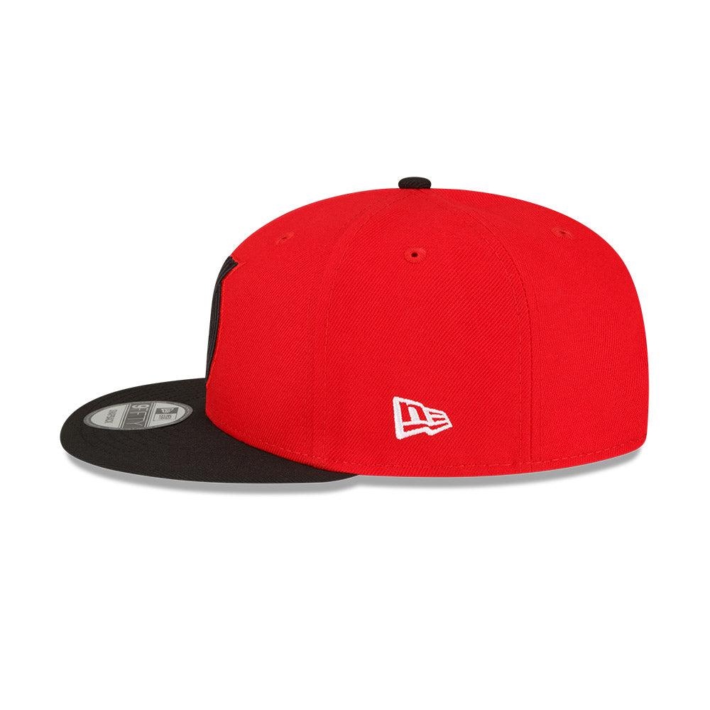 Portland Trailblazers New Era Jersey Hook Statement Edition 9FIFTY Snapback Hat -Red/Black