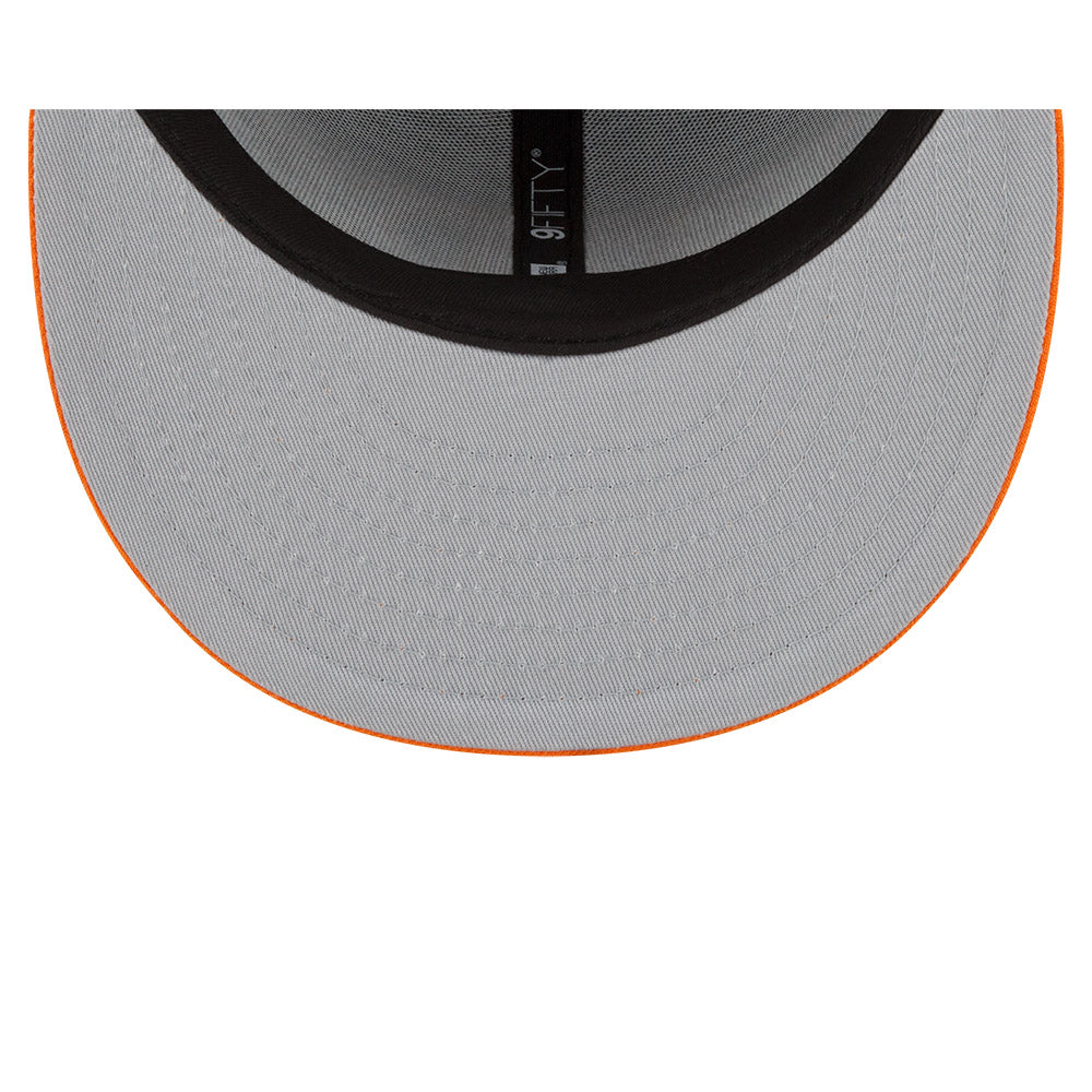 Phoenix Suns New Era Jersey Hook Statement Edition 9FIFTY Snapback Hat -Black/Orange