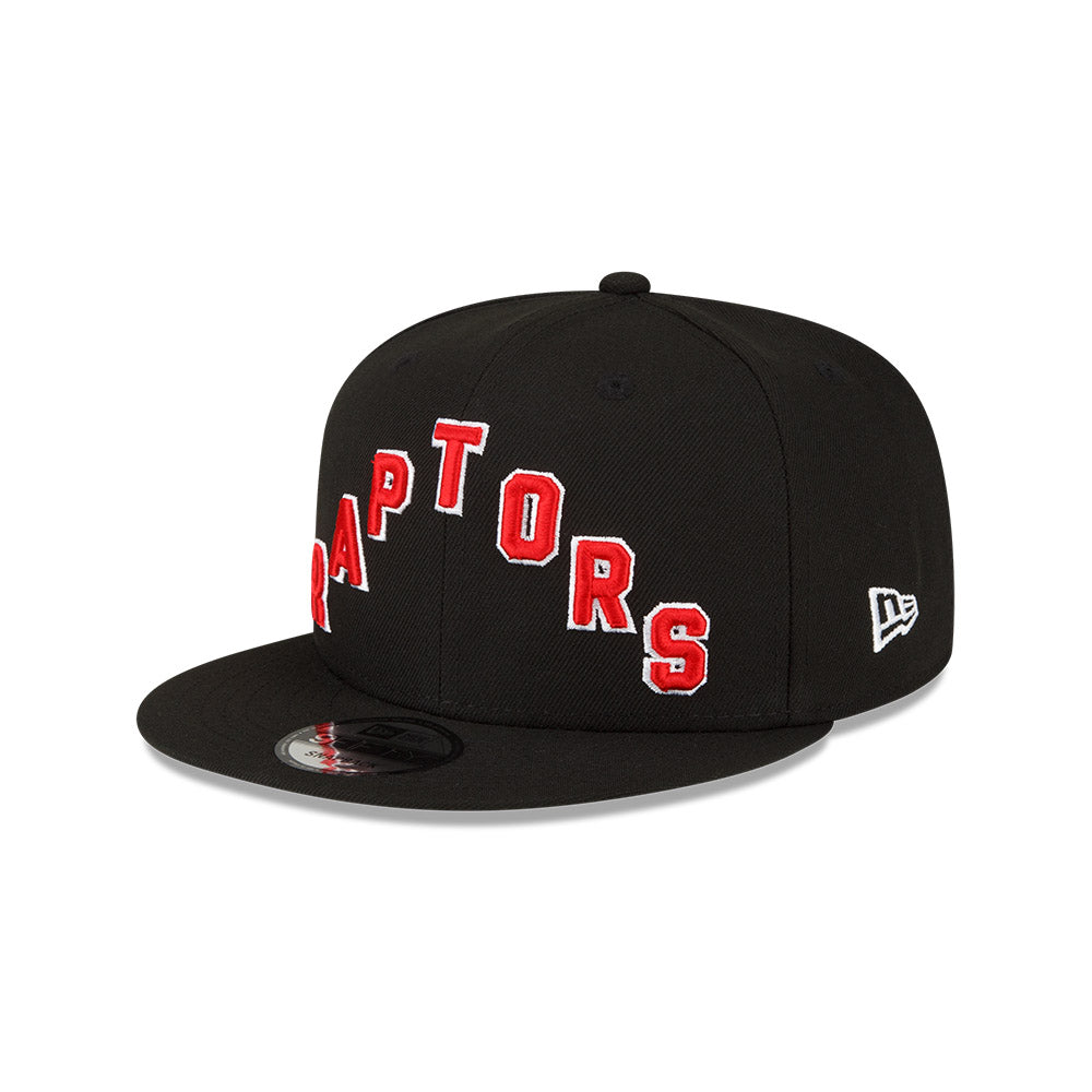 Toronto Raptors New Era Jersey Hook Statement Edition 9FIFTY Snapback Hat -Black
