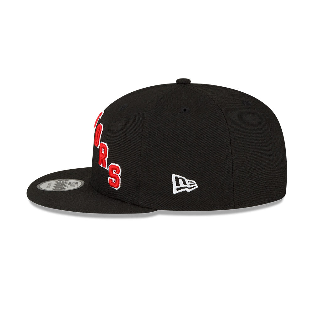 Toronto Raptors New Era Jersey Hook Statement Edition 9FIFTY Snapback Hat -Black