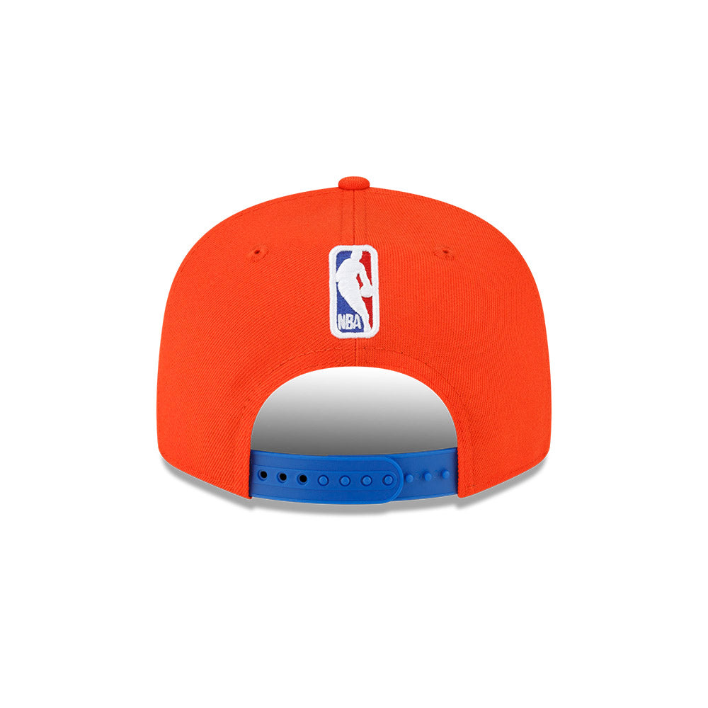 Oklahoma City Thunder New Era Jersey Hook Statement Edition 9FIFTY Snapback Hat -Orange