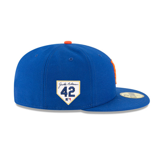 New York Mets New Era 2024 Jackie Robinson Day 59FIFTY Fitted Hat - Royal