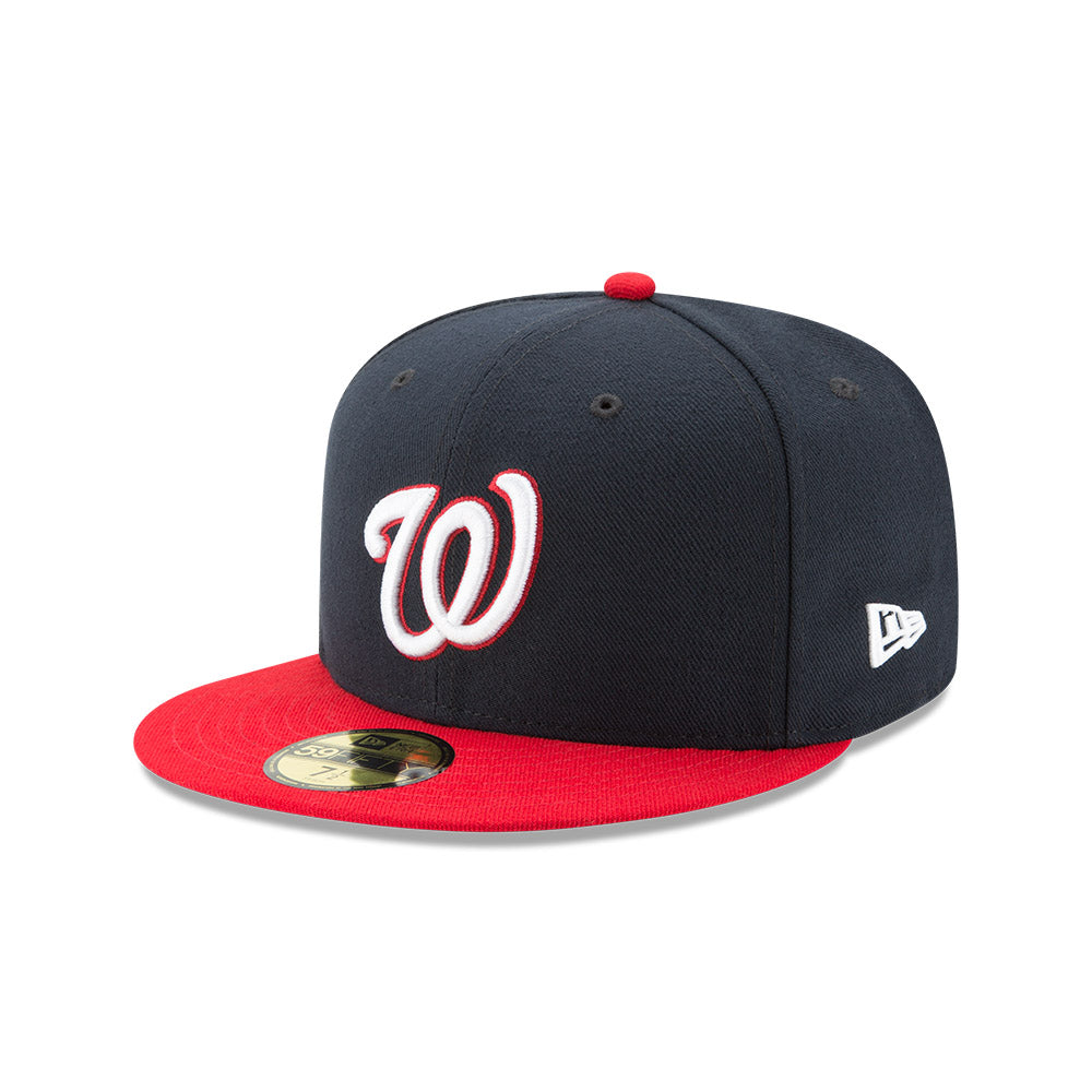 Washington Nationals Alternate New Era 2024 Jackie Robinson Day 59FIFTY Fitted Hat - Navy/Red