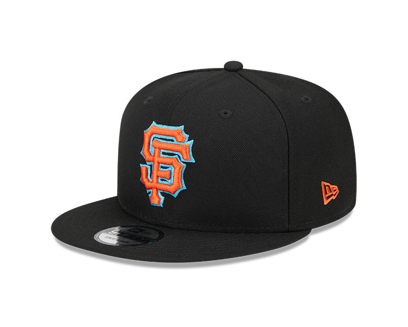 San Francisco Giants New Era 2023 FATHER'S DAY 9FIFTY Snapback Adjustable Hat - Black