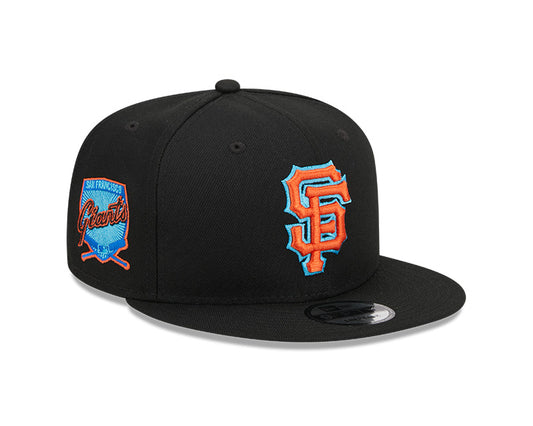 San Francisco Giants New Era 2023 FATHER'S DAY 9FIFTY Snapback Adjustable Hat - Black