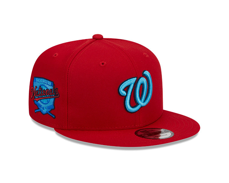 Washington Nationals New Era 2023 FATHER'S DAY 9FIFTY Snapback Adjustable Hat - Red