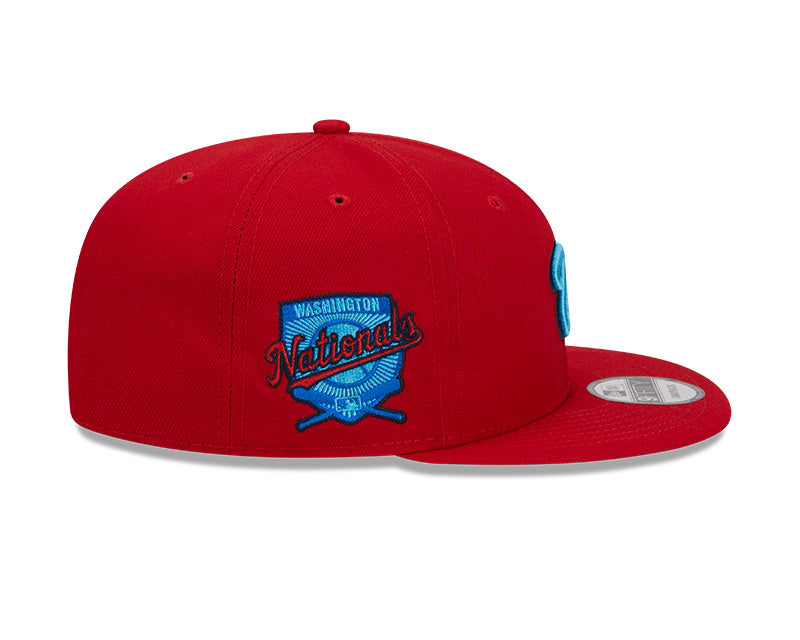 Washington Nationals New Era 2023 FATHER'S DAY 9FIFTY Snapback Adjustable Hat - Red