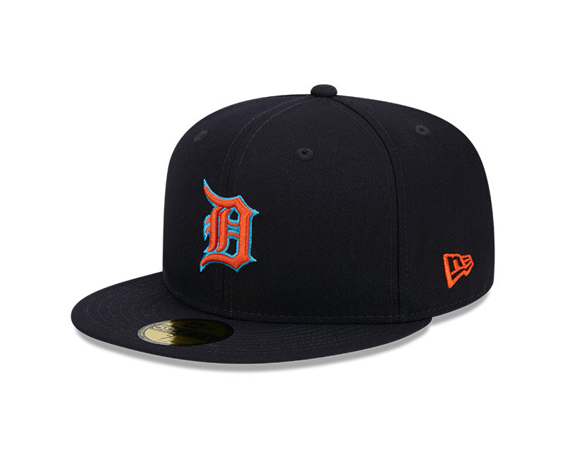 Detroit Tigers New Era 2023 MLB Father's Day On-Field 59FIFTY Fitted Hat - Navy