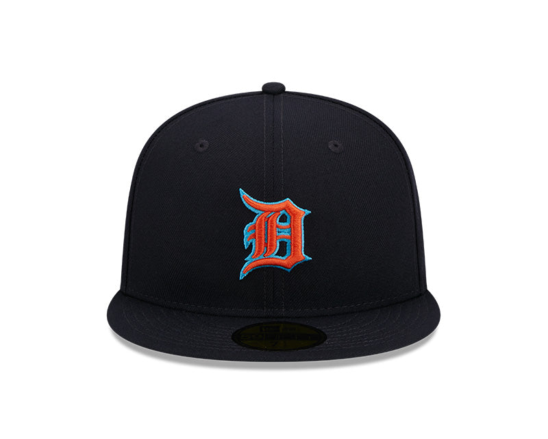 Detroit Tigers New Era 2023 MLB Father's Day On-Field 59FIFTY Fitted Hat - Navy