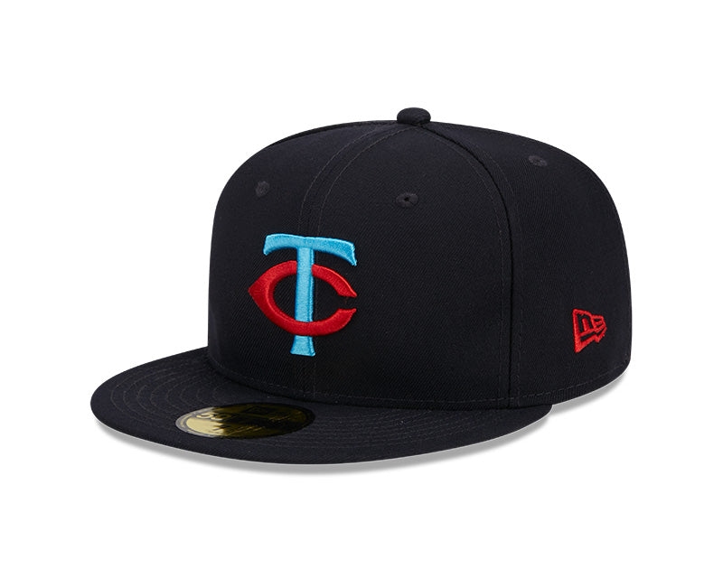 Minnesota Twins New Era 2023 MLB Father's Day On-Field 59FIFTY Fitted Hat - Navy