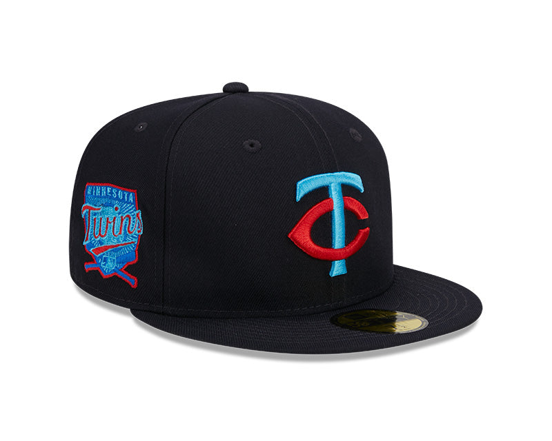 Minnesota Twins New Era 2023 MLB Father's Day On-Field 59FIFTY Fitted Hat - Navy