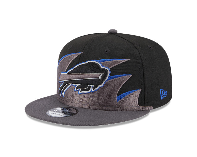 Buffalo Bills NFL New Era Tidal Wave 9FIFTY Snapback Hat - Black/Graphite