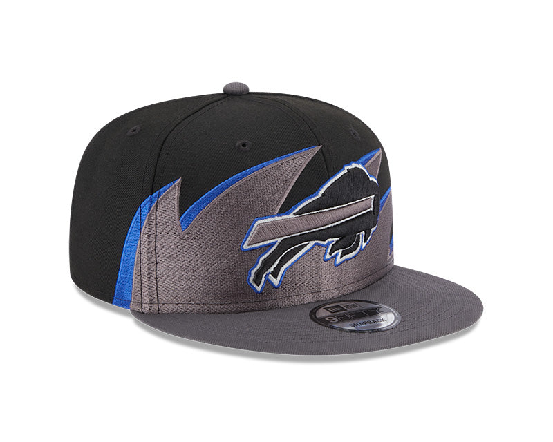 Buffalo Bills NFL New Era Tidal Wave 9FIFTY Snapback Hat - Black/Graphite