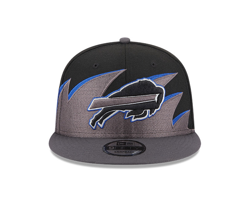 Buffalo Bills NFL New Era Tidal Wave 9FIFTY Snapback Hat - Black/Graphite