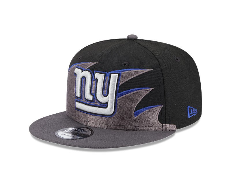 New York Giants NFL New Era Tidal Wave 9FIFTY Snapback Hat - Black/Graphite