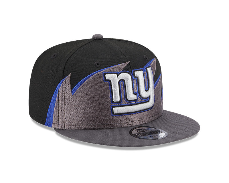 New York Giants NFL New Era Tidal Wave 9FIFTY Snapback Hat - Black/Graphite