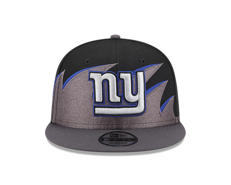 New York Giants NFL New Era Tidal Wave 9FIFTY Snapback Hat - Black/Graphite