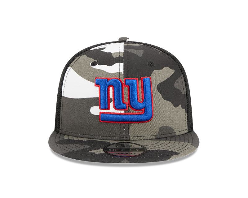 New York Giants New Era URBAN CAMO Mesh Trucker 9FIFTY Snapback Hat - Camo