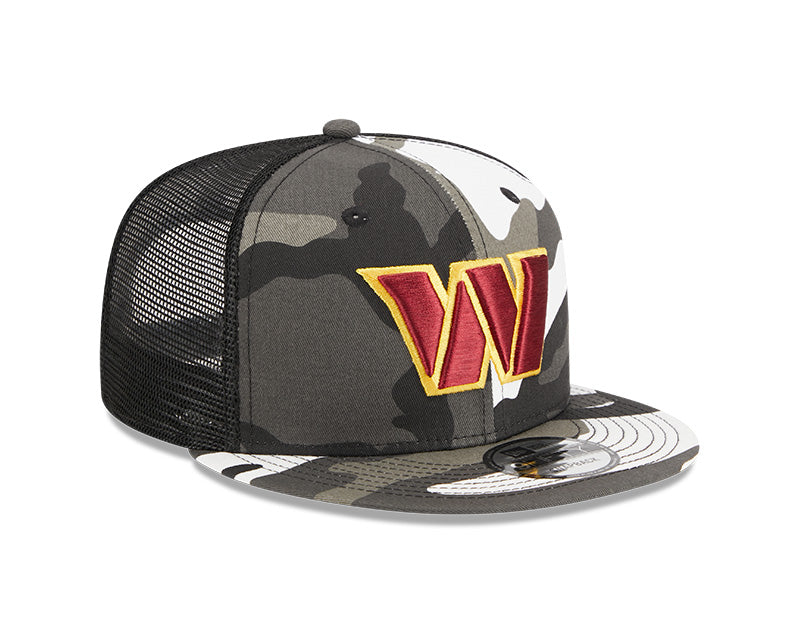 Washington Commanders New Era URBAN CAMO Mesh Trucker 9FIFTY Snapback Hat - Camo