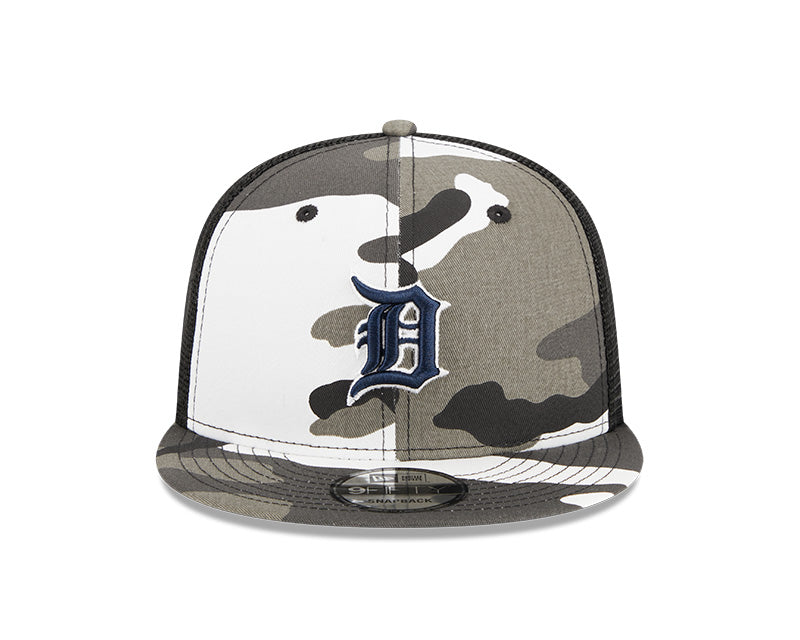 Detroit Tigers New Era URBAN CAMO Mesh Trucker 9FIFTY Snapback Hat - Camo