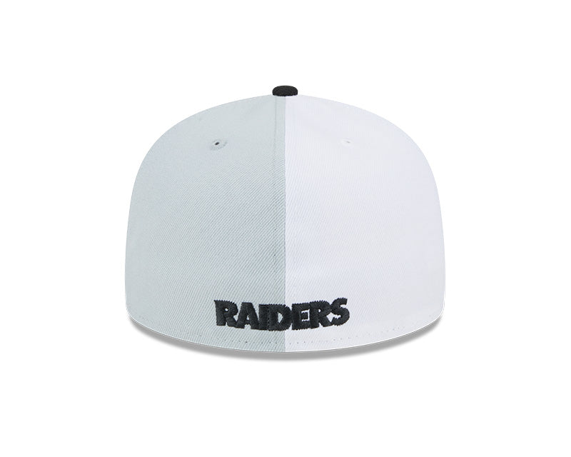Las Vegas Raiders New Era NFL 2023 On-Field 59FIFTY Fitted Hat - Gray/Black
