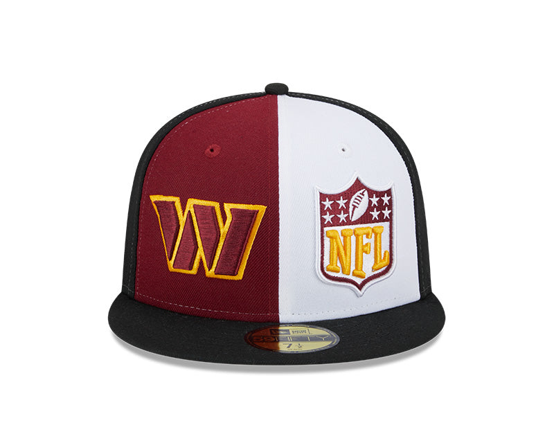 Washington Commanders New Era NFL 2023 On-Field 59FIFTY Fitted Hat - Burgundy/Black