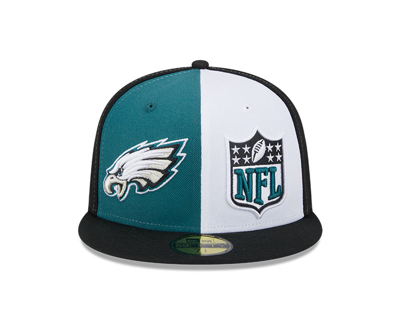 Philadelphia Eagles New Era NFL 2023 On-Field 59FIFTY Fitted Hat - Green/Black