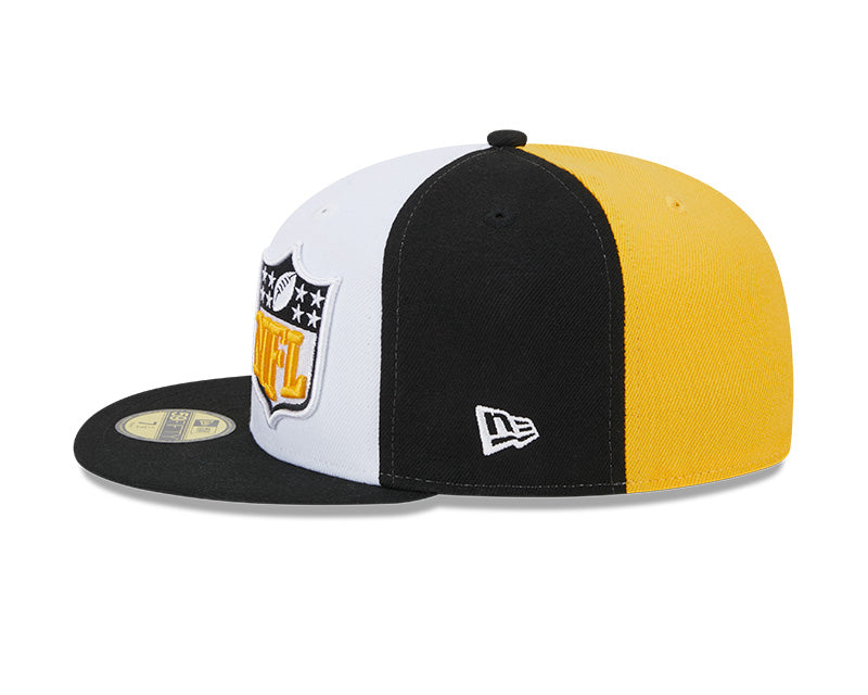 Pittsburgh Steelers New Era NFL 2023 On-Field 59FIFTY Fitted Hat - Yellow/Black