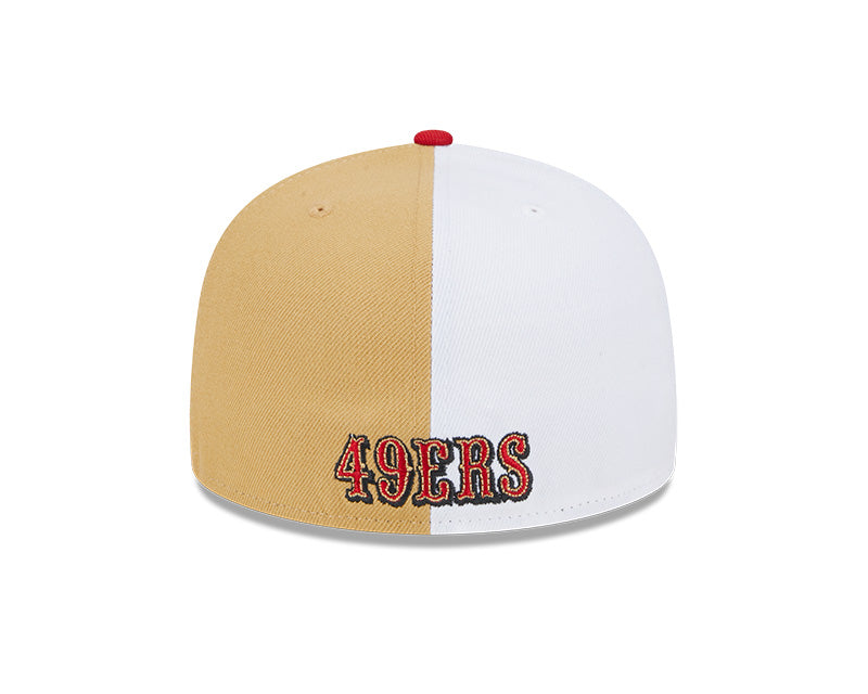 San Francisco 49ers New Era NFL 2023 On-Field 59FIFTY Fitted Hat - Gold/Scarlet