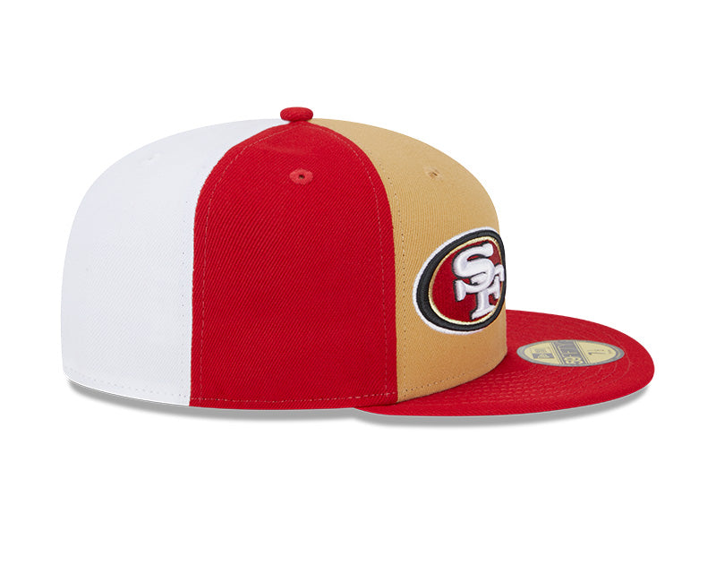 San Francisco 49ers New Era NFL 2023 On-Field 59FIFTY Fitted Hat - Gold/Scarlet
