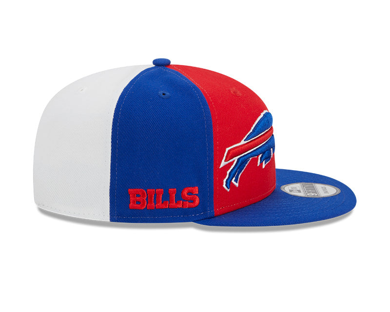 Buffalo Bills New Era 2023 NFL Sideline 9FIFTY Snapback Hat - Red/Royal