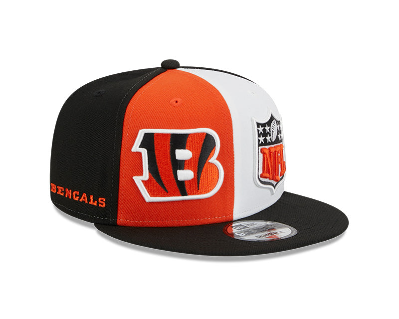 Cincinnati Bengals New Era 2023 NFL Sideline 9FIFTY Snapback Hat - Orange/Black