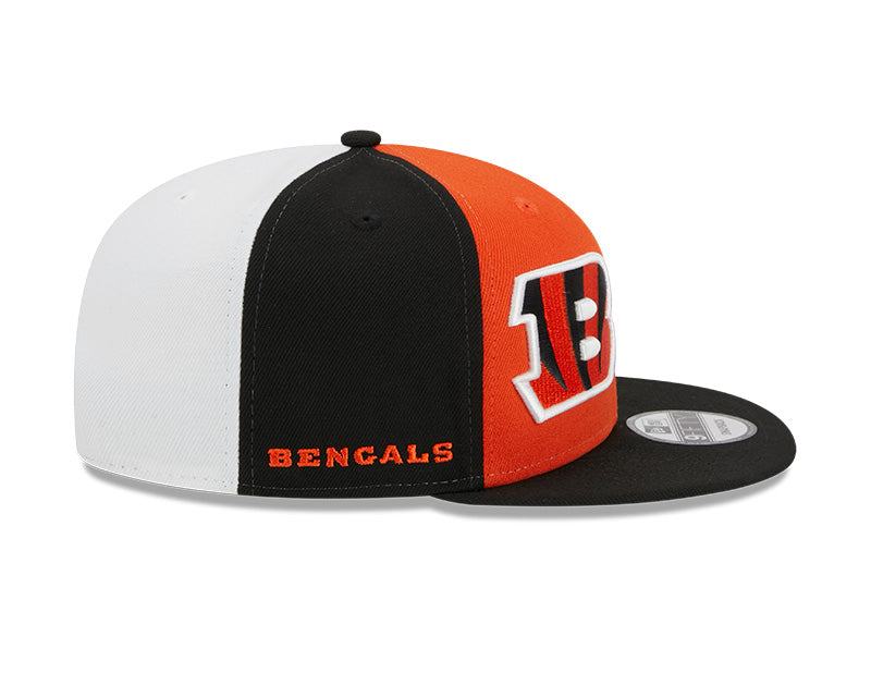 Cincinnati Bengals New Era 2023 NFL Sideline 9FIFTY Snapback Hat - Orange/Black