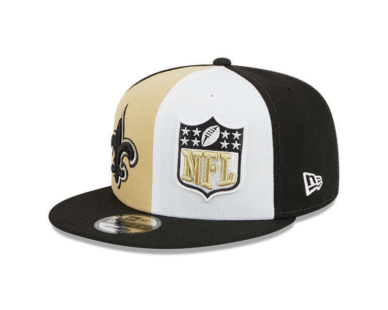 New Orleans Saints New Era 2023 NFL Sideline 9FIFTY Snapback Hat -Gold/Black