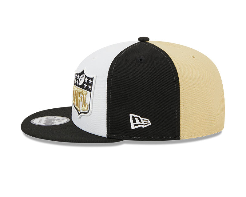 New Orleans Saints New Era 2023 NFL Sideline 9FIFTY Snapback Hat -Gold/Black