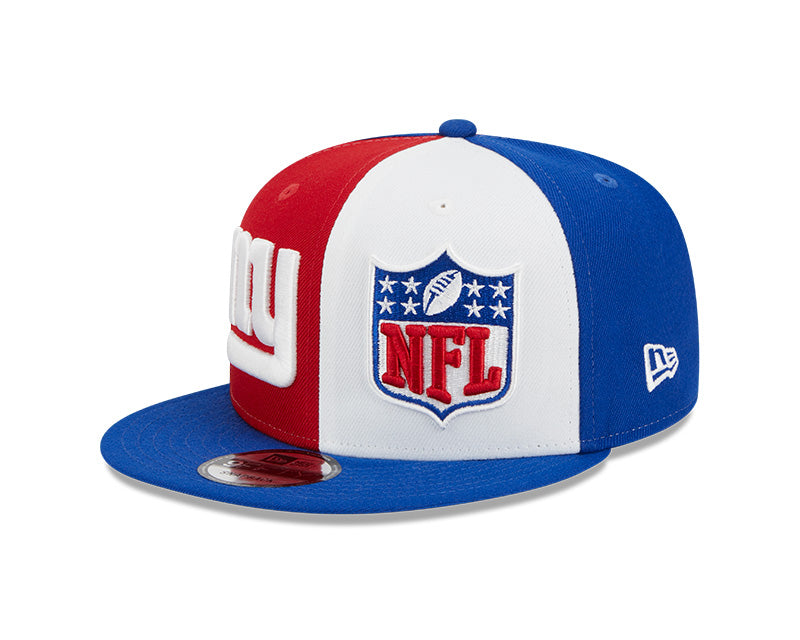 New York Giants New Era 2023 NFL Sideline 9FIFTY Snapback Hat -Red/Royal
