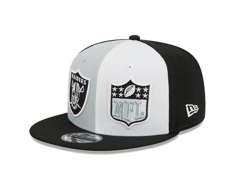 Las Vegas Raiders New Era 2023 NFL Sideline 9FIFTY Snapback Hat - Gray/Black