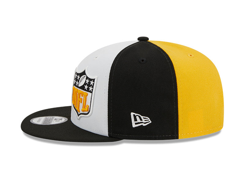 Pittsburgh Steelers New Era 2023 NFL Sideline 9FIFTY Snapback Hat - Yellow/Black