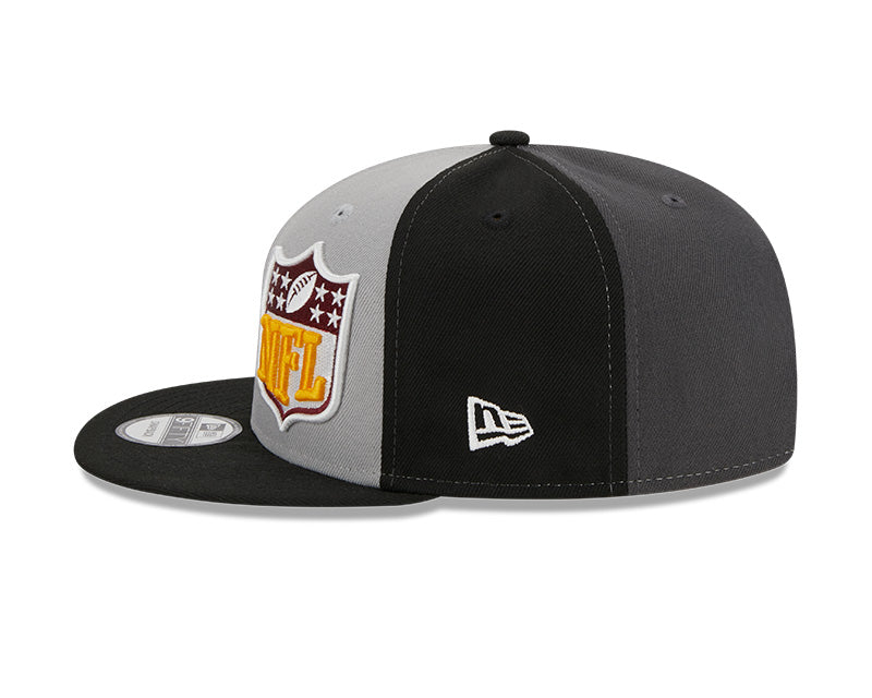 Washington Commanders New Era 2023 NFL Alternate Sideline 9FIFTY Snapback Hat - Black/Gray