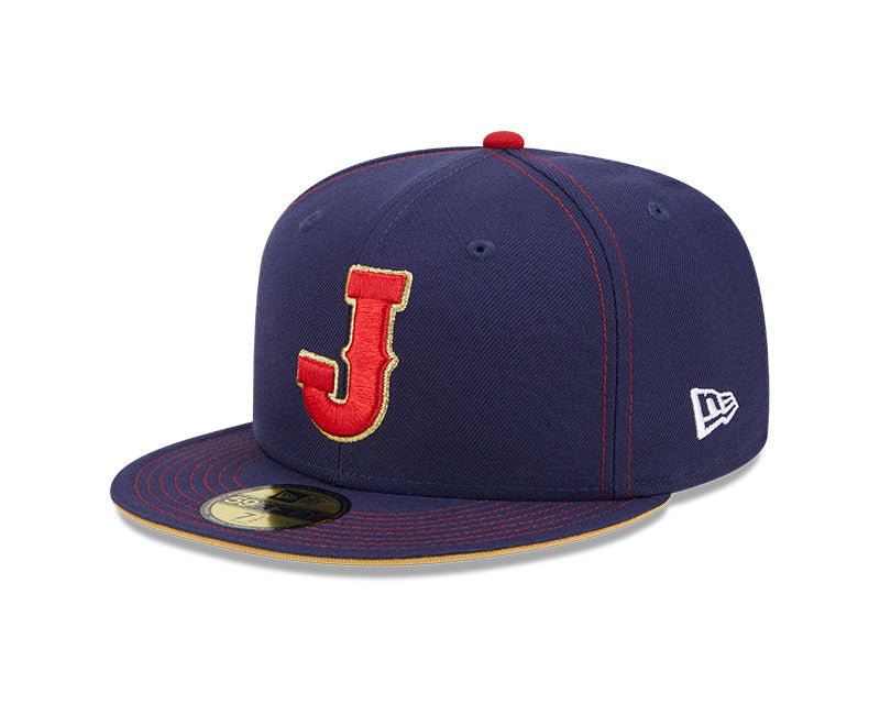 JAPAN Baseball New Era 2023 World Baseball Classic 59FIFTY Fitted Hat - Navy