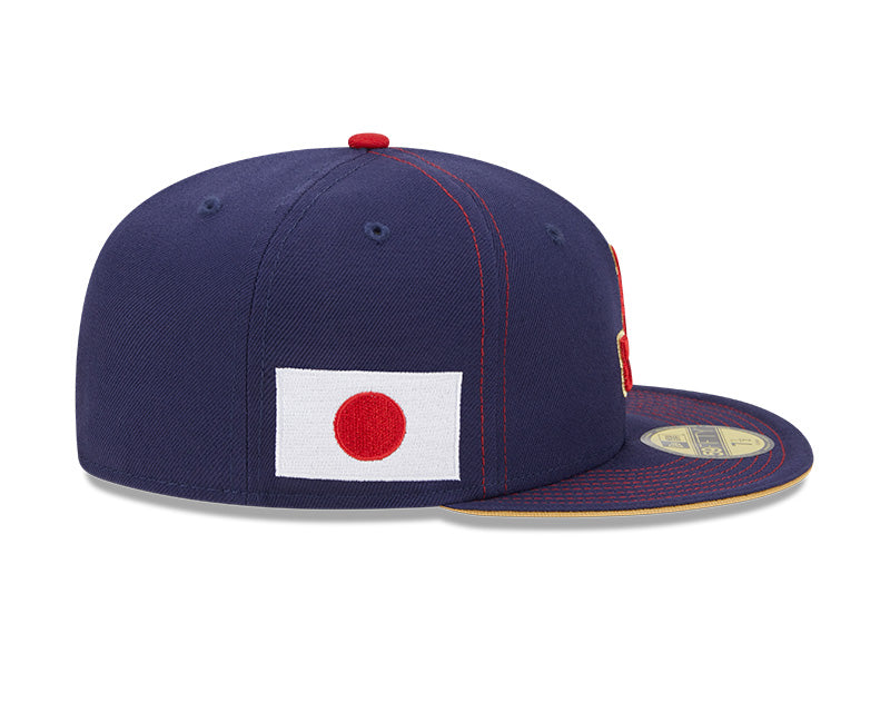 JAPAN Baseball New Era 2023 World Baseball Classic 59FIFTY Fitted Hat - Navy